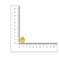 Golden Drop Earrings - Ruby Raang | Swadesiicart