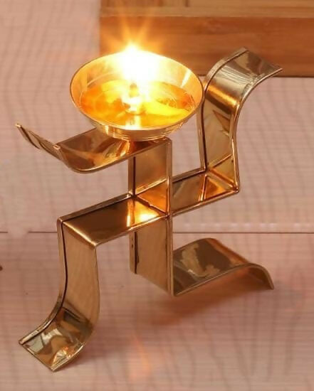 Collectibles India Swastik Diya | Swadesiicart