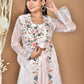 Morchari Women Hand Embroidery Crop Top-Light Pink - Swadesiicart