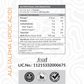 As-It-Is Atom Ala (Alpha Lipoic Acid) Veg Capsules