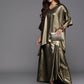 Ahalyaa Women's Traditional Wear Co-ods - Antiqe Gold - Swadesiicart