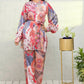 Myshka Women Multi Printed Bling & Sparkly Co-Ords - Swadesiicart