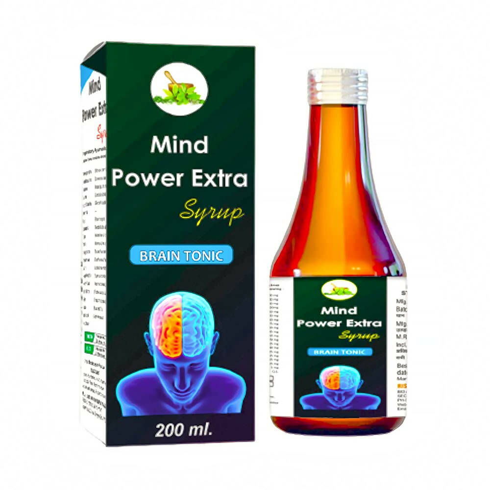 Mind Power Extra Brain Tonic Syrup | Swadesiicart