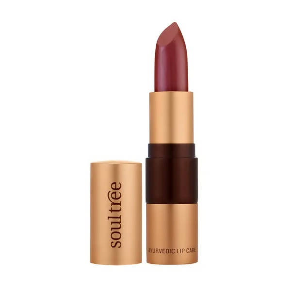 Soultree Ayurvedic Lipstick Raspberry Crush 640 - Swadesiicart