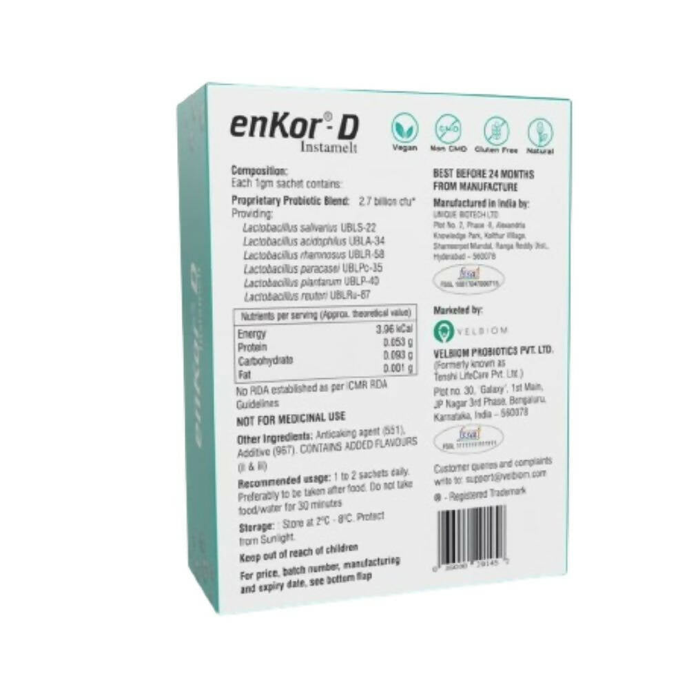 Velbiom enKor-D Immunity Boosting instamelt - Swadesiicart