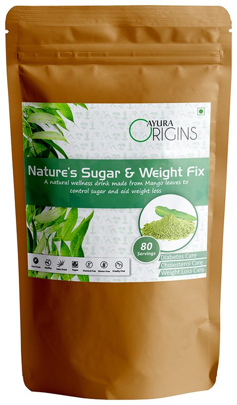 Ayura Origins Nature's Sugar & Weight Fix Powder - Swadesiicart