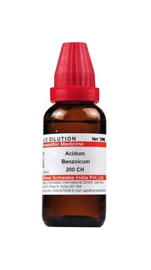 Dr. Willmar Schwabe India Acidum Benzoicum Dilution | Swadesiicart
