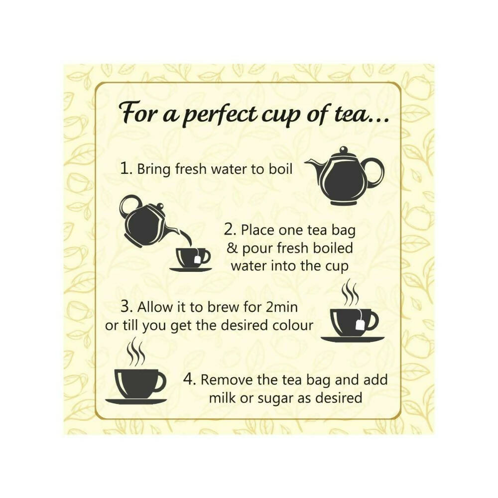 Tanza Tea Ginger Tea Bags - Swadesiicart