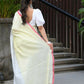 Beatitude White Tissue Silk Saree