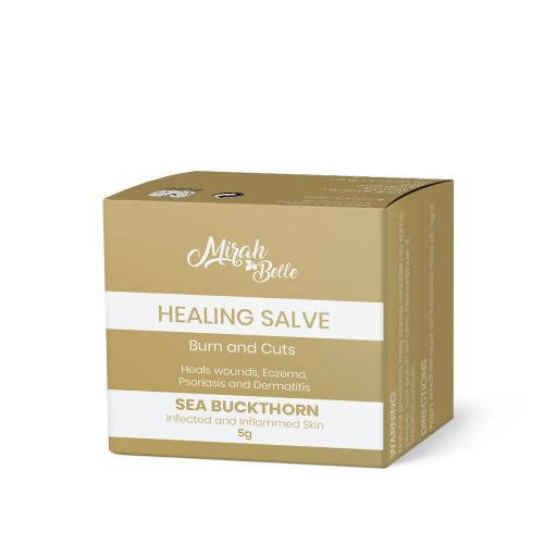 Mirah Belle Sea Buckthorn Balm For Burns & Cuts - Mirah Belle Naturals