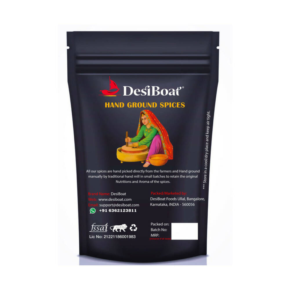 DesiBoat Malabar Black Pepper Powder Whole - Swadesiicart