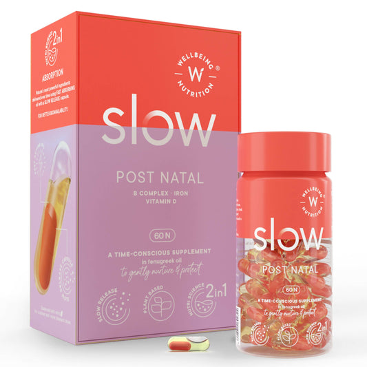 Wellbeing Nutrition Slow | Post Natal Capsules | Swadesiicart